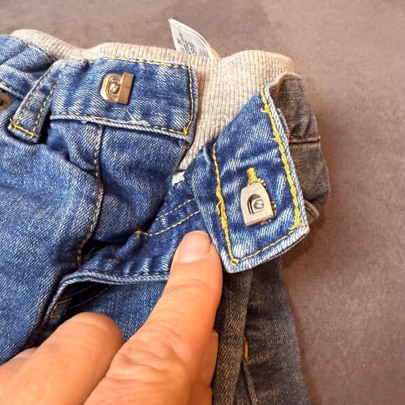 Levi's Jeans CUTE Baby Boy Pull On Pant Knit Waistband 6 Months - Picture 5 of 9